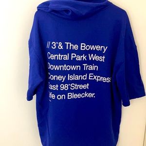Men’s half sleeve hooded sweatshirt